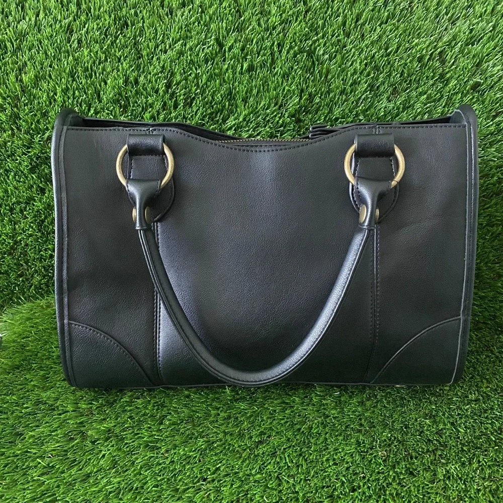 Frye and Co Satchel Shoulder bag leather (with‎ cross body strap) 14x10x5